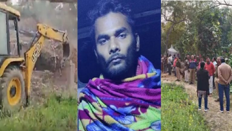 लड़की के जबड़े पर मारी लात ही लात, बेहोश होने तक पीटा: Video वायरल होने के बाद MP पुलिस ने युवक को पकड़ा, घर पर चला बुलडोजर