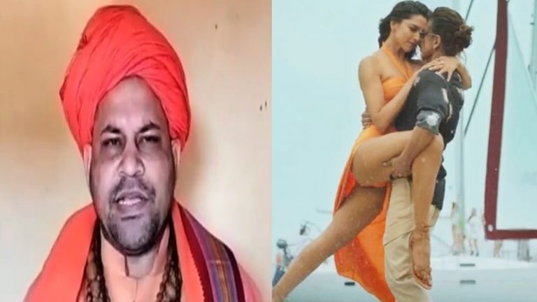‘जिस थिएटर में पठान लगे, उसे फूँको’: शाहरुख-दीपिका की फिल्म पर अयोध्या के महंत भड़के, भगवा को कहा ‘संतों’ का रंग