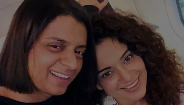 रंगोली चंदेल, कंगना रनौत