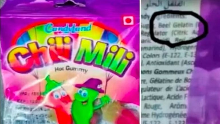 जिस शहर में काटा कन्हैया लाल का गला, वहाँ अब बिक रही बीफ वाली चॉकलेट: मेड इन पाकिस्तान ‘चिली-मिली’ शिकायत के बाद जब्त