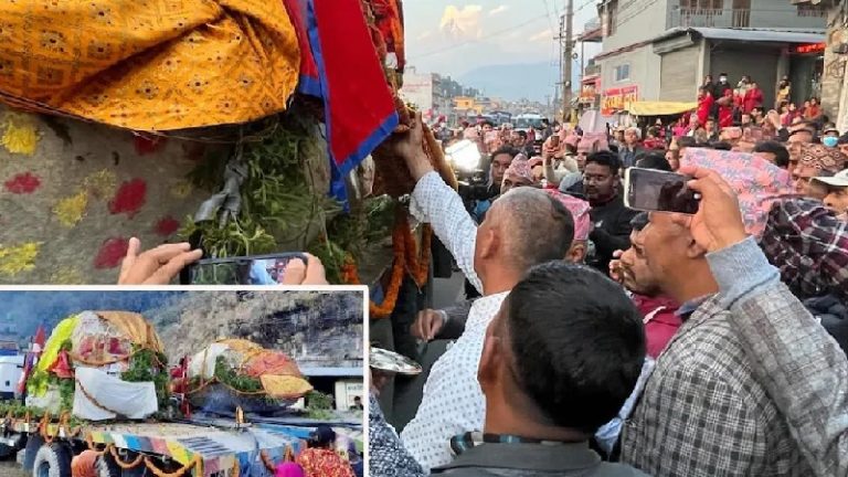 40 टन की 2 शालीग्राम शिलाएँ, उम्र 6 करोड़ साल से भी पुरानी: नेपाल से अयोध्या के रास्ते में जगह-जगह हो रही पूजा, मिथिला में साधु-संतों ने किया स्वागत