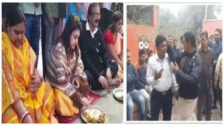 बंगाल में मंत्री के सामने युवक की पिटाई, गुनाह -समस्या लेकर आया था: उधर कार्यकर्ता के घर पहुँची TMC सांसद, फोटो खिंचवा कर बिना खाए उठ गई