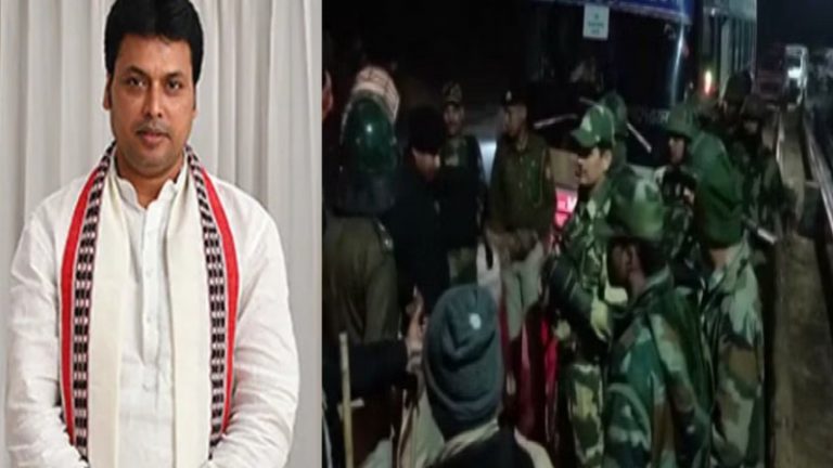 त्रिपुरा के पूर्व CM बिप्लब देब के घर में पूजा से पहले इस्लामी कट्टरपंथियों और CPIM के गुंडों ने लगाई आग, पुजारियों पर हमला: BJP की शिकायत, जाँच शुरू