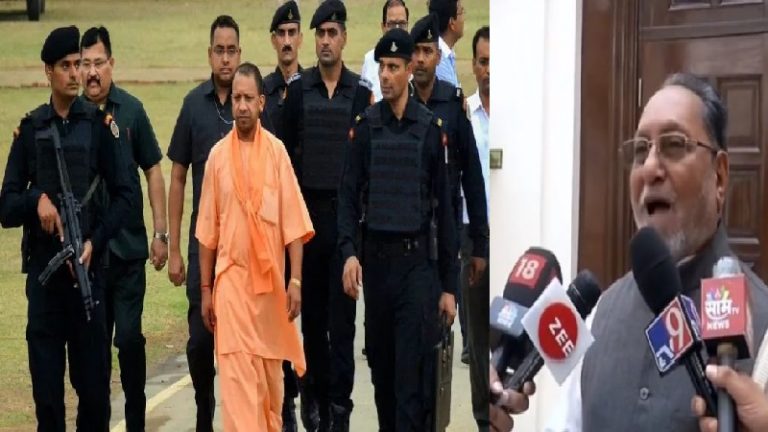 ‘भगवा छोड़ मॉडर्न बनें CM योगी’: कॉन्ग्रेस नेता हुसैन दलवई का विवादित बयान, BJP ने बताया- संतों का अपमान
