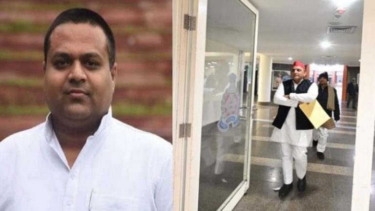 सपा का ट्विटर हैंडल संचालक गिरफ्तार, अखिलेश यादव पहुँचे पुलिस हेडक्वार्टर: BJP की महिला नेता को मिली थी रेप और हत्या की धमकी