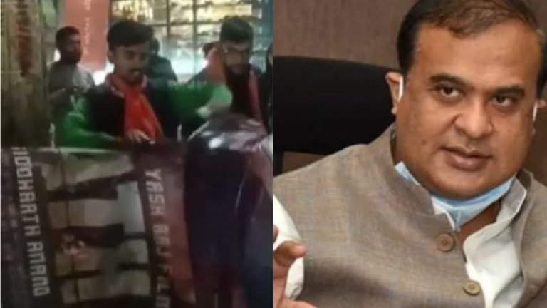 ‘कौन हैं शाहरुख़ खान?’: ‘पठान’ पर माँगी प्रतिक्रिया तो CM शर्मा ने दागा सवाल, असम में जलाए गए फिल्म के पोस्टर्स