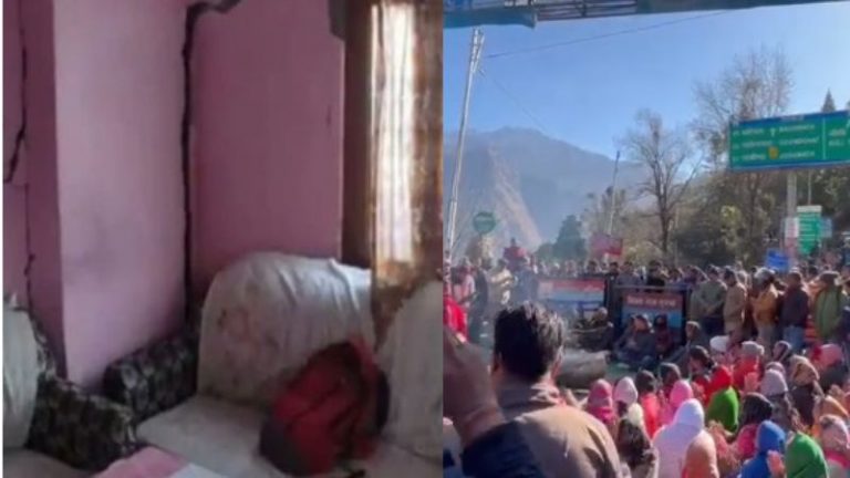 जोशीमठ में जमीन धँसने के कारण 500 से अधिक घर रहने लायक नहीं: अब तक 77 परिवार शिफ्ट, भाजपा ने बनाई 14 सदस्यीय समिति, PMO की भी नजर