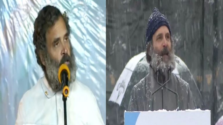 पहले सुनाई MP की 3 लड़कियाँ, अब वे हो गए कन्याकुमारी के कुछ बच्चे: कश्मीर की बर्फबारी में राहुल गाँधी का मेमोरी लॉस