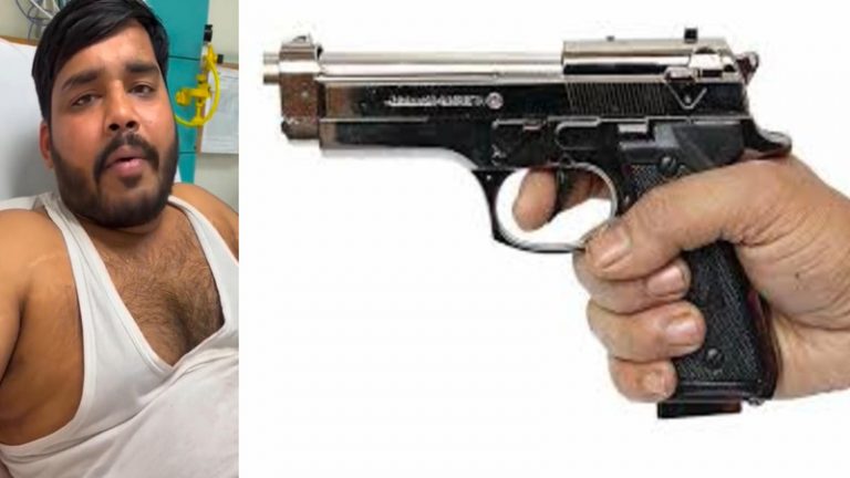 बाप-बेटे को गोली मारने वाला आरिफ अब भी फरार, तनाव के बाद भारी पुलिस बल तैनात: दिल्ली में पार्किंग विवाद में हुई थी फायरिंग