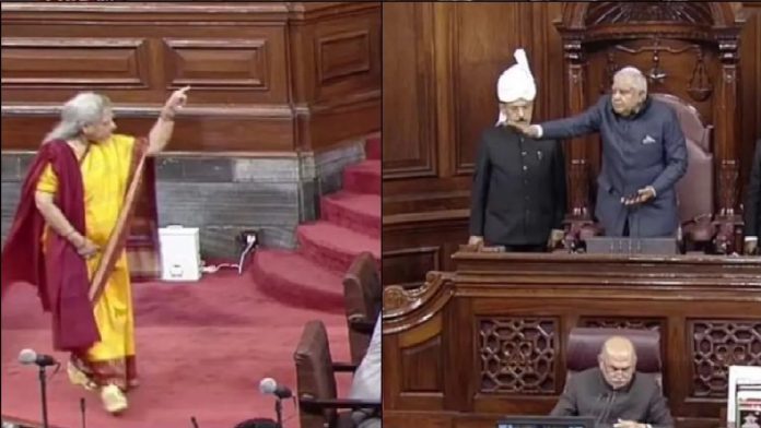 जया बच्चन, संसद, उप-राष्ट्रपति जगदीप धनखड़