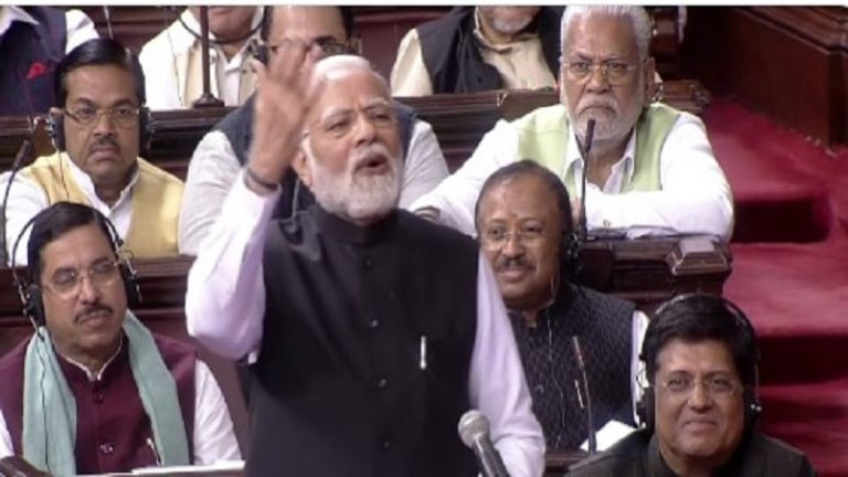 जितना कीचड़ उछालोगे, कमल उतना खिलेगा: राज्यसभा में PM मोदी ने पहले विपक्ष पर कसा शायराना तंज, फिर शुरू की स्पीच