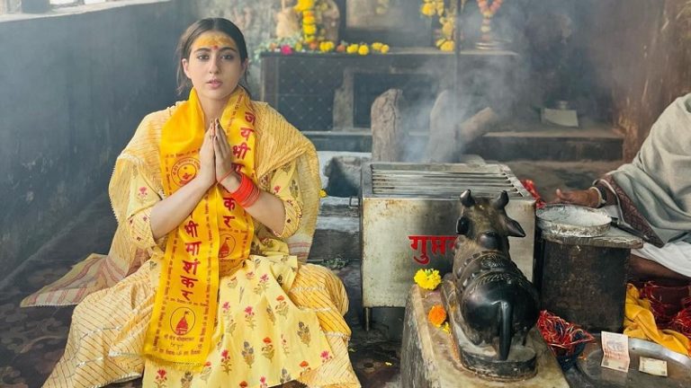 जहन्नुमी औरत.. शिर्क करने वालों को अल्लाह माफ़ नहीं करता… सारा अली खान ने की महाशिवरात्रि की पूजा तो भड़के मुस्लिम, कहा – मूर्ति पूजा हराम था, हराम रहेगा