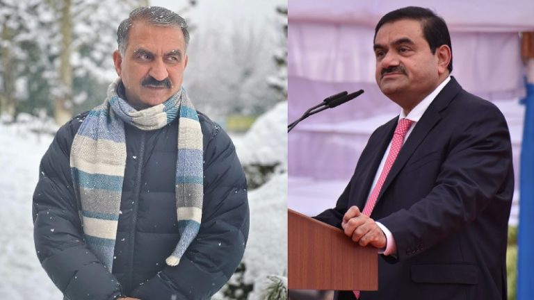 राजस्थान के बाद अब हिमाचल की कॉन्ग्रेस सरकार ने अडानी से की डील: CM सुक्खू की मौजूदगी में बैठक, बंद पड़े सीमेंट प्लांट्स होंगे चालू