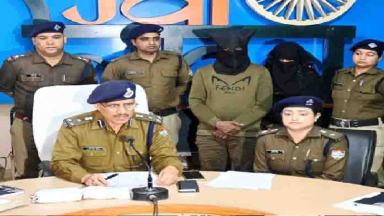 बीवी को बुर्का पहना ड्रग तस्करी करता था अशरफ, पुलिस ने दबोचा: ₹51 लाख के मादक पदार्थ बरामद