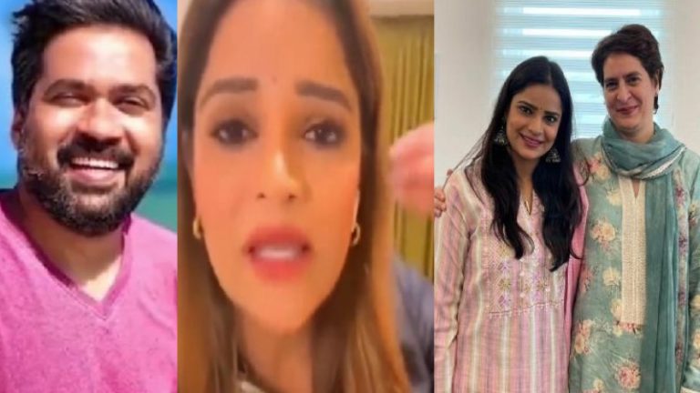 ‘दौ कौड़ी की औरत…जेल में डलवा दूँगा’ : जिस ‘बिकनी गर्ल’ को कॉन्ग्रेस ने दिया था टिकट, उसे अब प्रियंका गाँधी का PA दे रहा धमकी