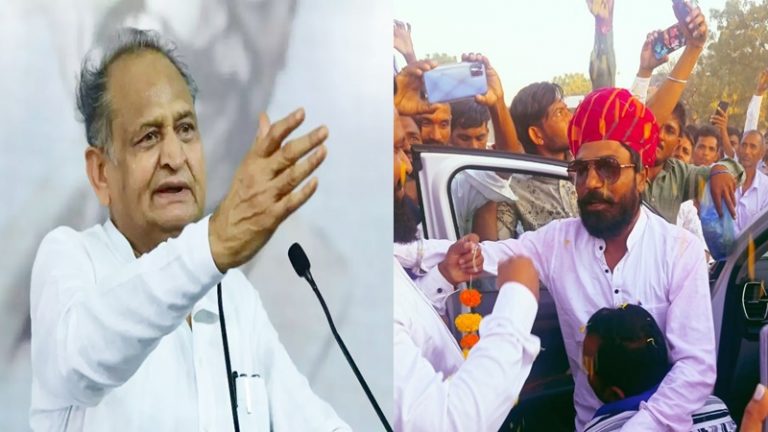 ‘अशोक गहलोत की खाल उतार कर जूते बनाऊँगा, प्रियंका गाँधी के सिर पर मारूँगा’: ‘भीम सेना’ के अध्यक्ष नवाब ने कहे अपशब्द, खून की नदियाँ बहाने की धमकी