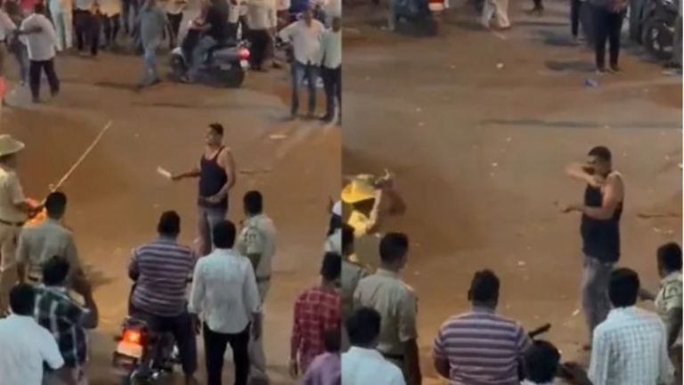 चाकू लेकर खुलेआम लोगों को धमका रहा था अब्दुल ज़फर, पुलिस पर भी कर दिया हमला: आत्मरक्षा में चलानी पड़ी गोली, हुआ गिरफ्तार