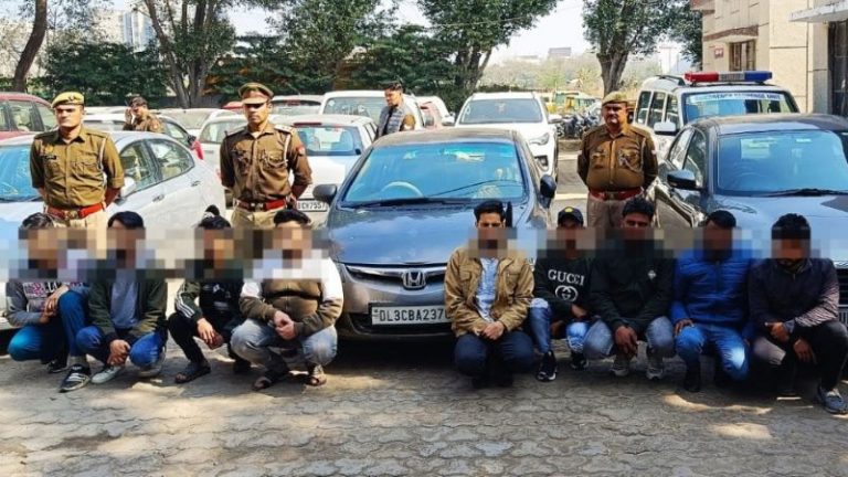 गाजियाबाद की सड़क जाम करके हुड़दंगी काट रहे थे बर्थडे केक: UP पुलिस की ‘चीता टीम’ ने कासिम, फरहान समेत 10 को गिरफ्तार किया
