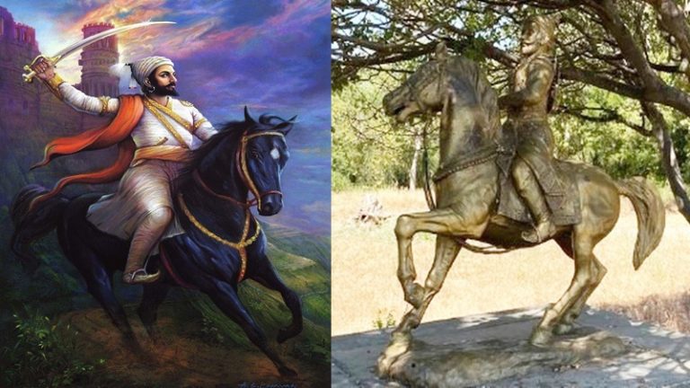 अमेरिका के पार्क से काट कर ले गए छत्रपति शिवाजी महाराज की मूर्ति, तलाश में जुटे अधिकारी