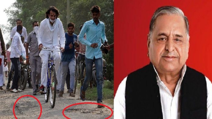 तेज प्रताप, मुलायम सिंह यादव