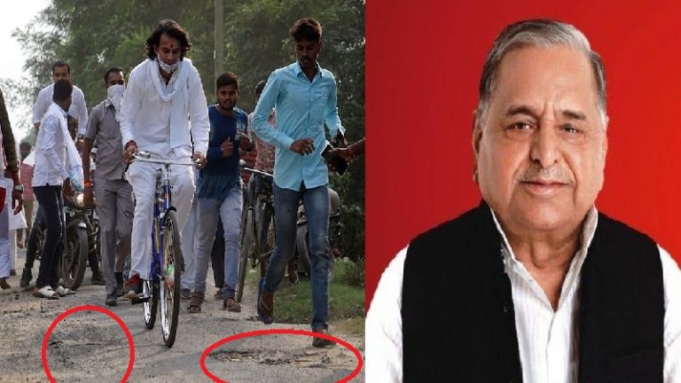 सपने में आए मुलायम सिंह यादव… साइकिल से मंत्रालय पहुँचे तेज प्रताप, लोग बोले – अच्छा हुआ मिया खलीफा नहीं आई