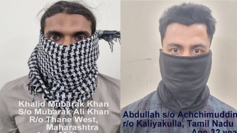 लाल किले के पास से दबोचे गए आतंकी खालिद और अब्दुल्ला, ट्रेनिंग के लिए कश्मीर के रास्ते पाकिस्तान में घुसने की थी तैयारी: हथियार भी बरामद