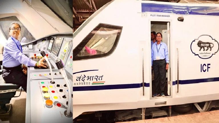वंदे भारत एक्सप्रेस को चलाने वाली पहली महिला लोको पायलट: सोलापुर से CSMT तक, राइट टाइम से 5 मिनट पहले पहुँची ट्रेन