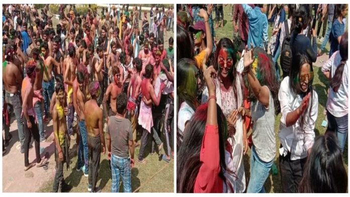BHU में कुर्ता-फाड़ होली