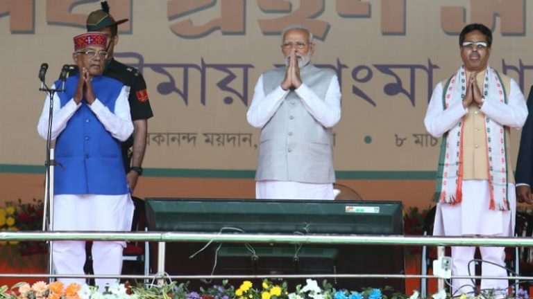 माणिक साहा ने 8 मंत्रियों समेत दोबारा ली त्रिपुरा के CM पद की शपथ, PM मोदी भी रहे मौजूद: पटना से की है पढ़ाई, कॉन्ग्रेस-CPM ने किया समारोह का बहिष्कार