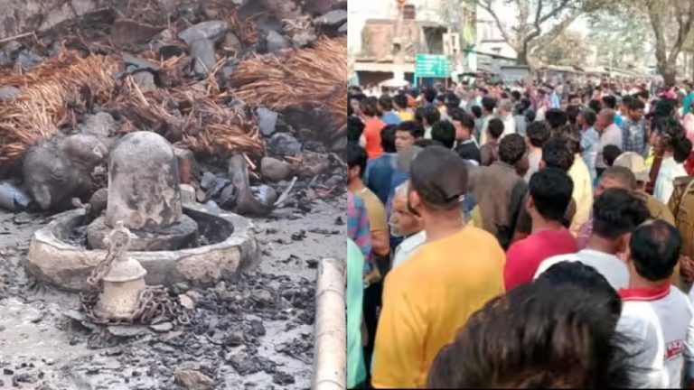 2 मंदिरों में लगी आग, प्रतिमाएँ क्षतिग्रस्त, आसपास की दुकानें भी जलीं: पुलिस ने बताया दुर्घटना
