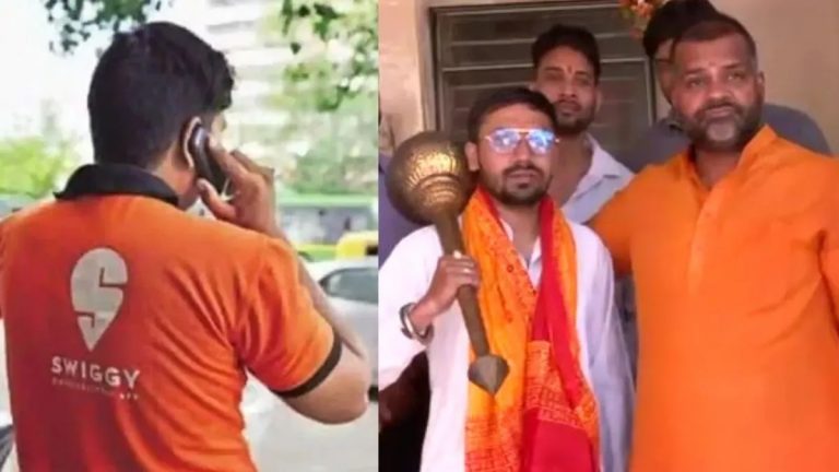 मैं अधर्मी नहीं हूँ… मिलिए Swiggy के डिलीवरी बॉय सचिन पांचाल से, जिन्होंने मंदिर परिसर में मटन की डिलीवरी से कर दिया इनकार: अब किए गए सम्मानित