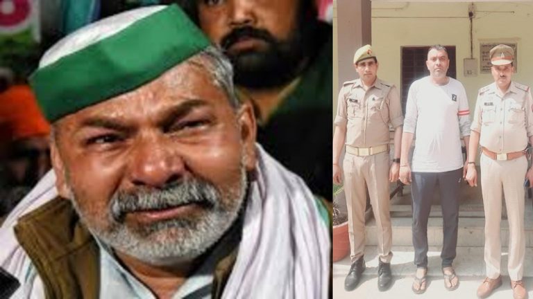 जिस बम धमकी के बाद टिकैत परिवार के लिए की गई Z सेक्योरिटी की माँग, वो फर्जी निकली: शराबी ने किया खिलवाड़, जस्ट डायल से नंबर निकलवाया