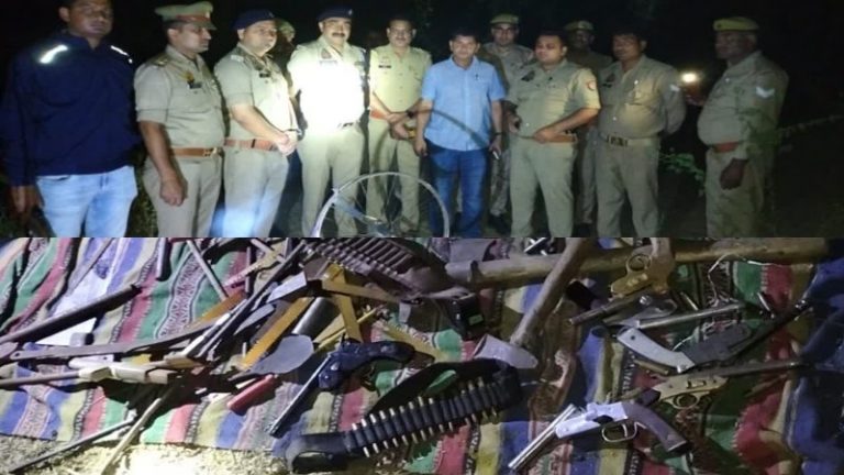 अकरम बीच जंगल में बना रहा था अवैध हथियार, मुठभेड़ के बाद पुलिस ने 3 को पकड़ा: मथुरा में हथियारों का जखीरा बरामद