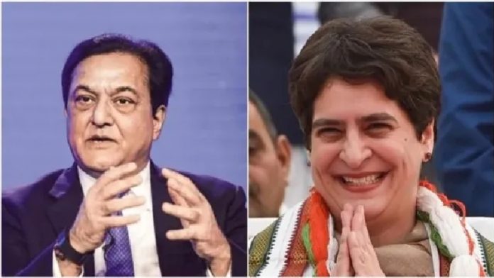 राणा कपूर प्रियंका गाँधी पेंटिंग