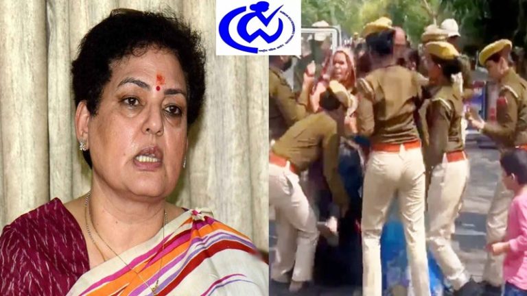 CM गहलोत से मिलना था… राजस्थान पुलिस ने लाठियाँ भांजी: पुलवामा के बलिदानियों की विधवाओं से बदसलूकी पर NCW ने लिया संज्ञान, जाँच के आदेश