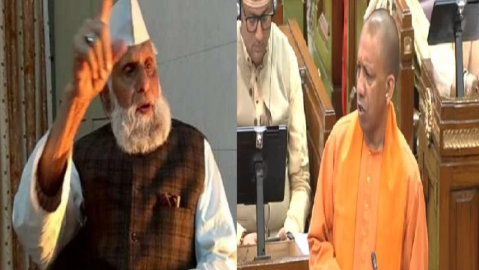 शफीकुर्रहमान बर्क, सीएम योगी आदित्यनाथ