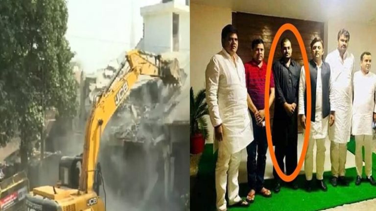 उमेश पाल पर गोलीबारी करने वाले अतीक के गुर्गे गुलाम का घर ध्वस्त, चला बुलडोजर: भाई बोला – अगर उसका एनकाउंटर हुआ तो…