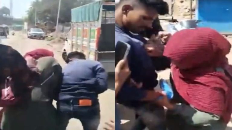 ‘मुझे छोड़ो, मुझे छोड़ो’ चिल्लाती रही मुस्लिम लड़की, हिजाब खींचते रहे इस्लामी कट्टरपंथी: हिंदुओं के साथ घूमने पर किया परेशान, महाराष्ट्र में 3 गिरफ्तार