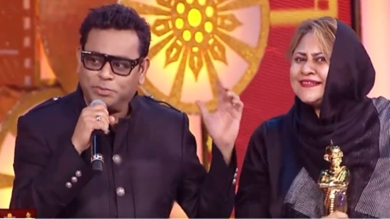‘हिंदी में नहीं, तमिल में बोलो’: खुले मंच पर AR रहमान ने बीवी सायरा से कहा, वीडियो आया सामने – पहले भी लग चुका है हिंदी भाषा के अपमान का आरोप