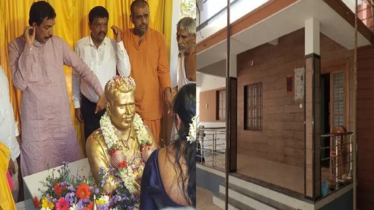 जिस प्रवीण नेट्टारू को इस्लामी कट्टरपंथियों ने कुल्हाड़ी से काट डाला, उनके परिवार के लिए BJP ने बनवाया नया घर: लगे ₹60 लाख, मूर्ति भी स्थापित की