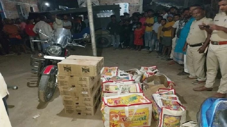 चाचा बिहार विधानसभा के डिप्टी स्पीकर, भाई जदयू का विधायक: खुद पानी प्लांट की आड़ में बेचता था दारू, पुलिस ने विदेशी शराब का जखीरा पकड़ा