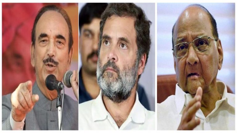 ‘अवांछित कारोबारियों से राहुल गाँधी के संबंध’: गुलाम नबी आजाद ने ‘विदेश में मीटिंग’ से उठाया पर्दा, शरद पवार ने ‘PM की डिग्री’ पर विपक्ष को रगड़ा