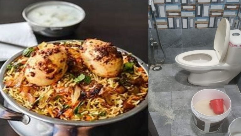 ‘ईद में पानी कम था और मोटर खराब’: हैदराबाद में शौचालय के पानी से बिरयानी का चावल धोने वाला वीडियो वायरल, सफाई में ये बोला रेस्टॉरेंट मालिक अकबर