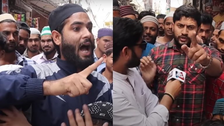 ‘आप मस्जिद के 100 मीटर के दायरे में खड़े नहीं हो सकते’: मुस्लिम बहुल इलाके में पत्रकार और कैमरामैन से धक्कामुक्की, अतीक अहमद के बेटे के एनकाउंटर  से भड़के