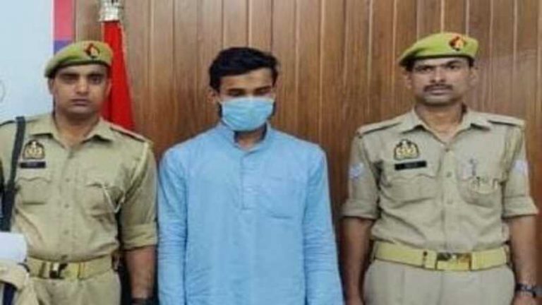 4 साल की बच्ची से ओवैस ने दुकान में किया दुष्कर्म, शोर मचने पर फरार: UP पुलिस ने 24 घंटे में पकड़ा, पहले 7 साल की बच्ची को बना चुका है निशाना