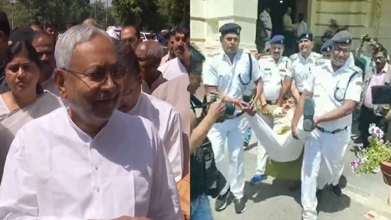 रामनवमी हिंसा पर विधानसभा में घिरी बिहार सरकार, पूर्व मंत्री जीवेश कुमार को मार्शल से बाहर फिंकवायाः नीतीश ने ‘2 लोगों’ पर फोड़ा ठीकरा