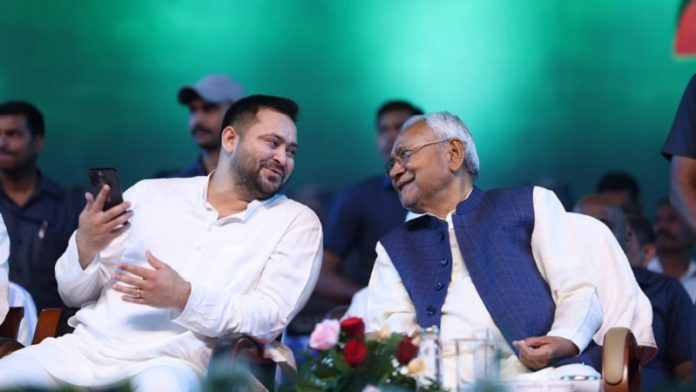 नीतीश कुमार, तेजस्वी यादव