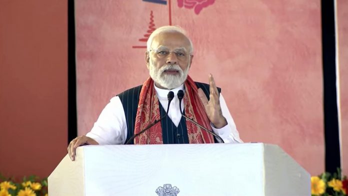 नरेंद्र मोदी असम गुवाहाटी