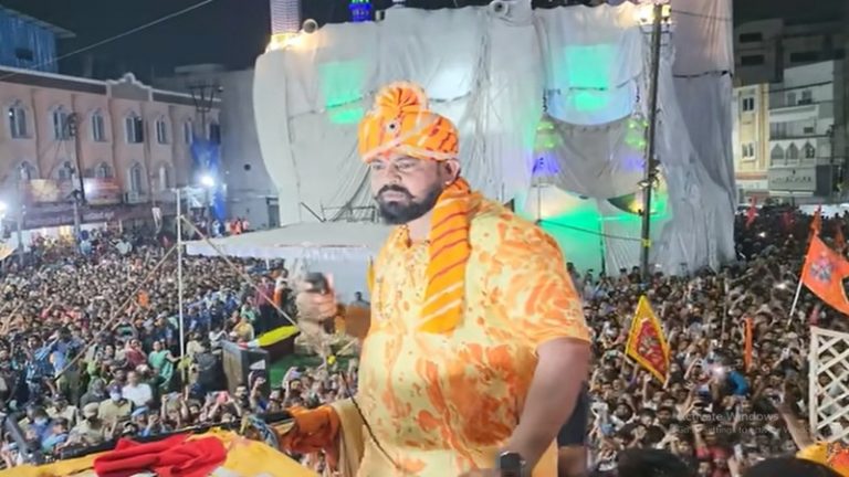 ‘तुम्हारी भी बहन-बेटियाँ होंगी लव-जिहाद का शिकार’ : हैदराबाद में रामनवमी के बाद MLA टी राजा सिंह पर FIR, बोले- हिंदुत्व के लिए मौत भी आई तो कुबूल
