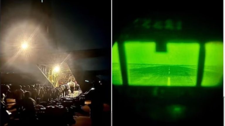 ना लाइट-ना नेविगेशन सिस्टम…फिर भी IAF ने बचा ली सूडान में फँसे 121 भारतीयों की बचाई जान: अंधेरे में नाइट विजन चश्मा लगाकर लैंड करवाया विमान